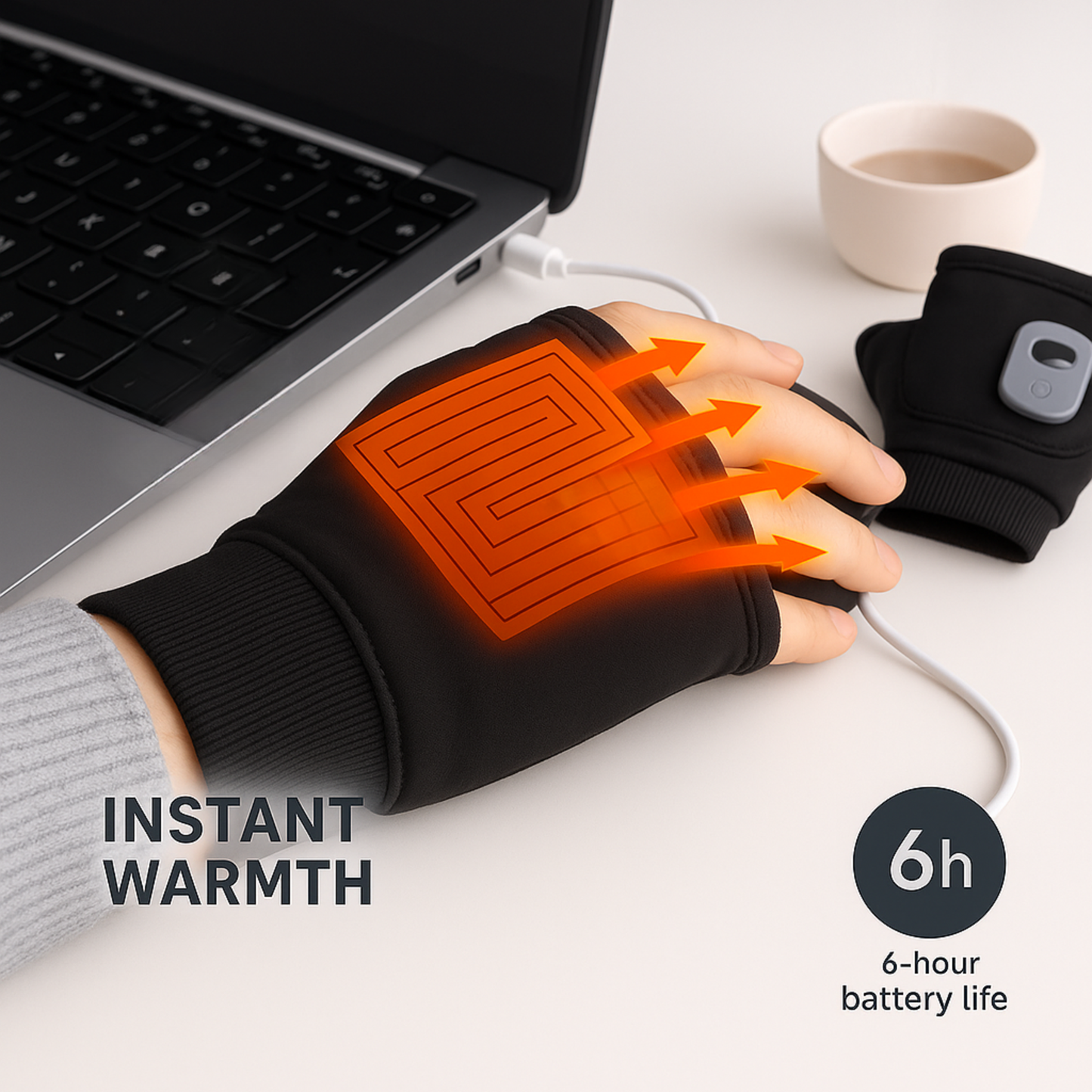 Rechargeable Heated Gloves